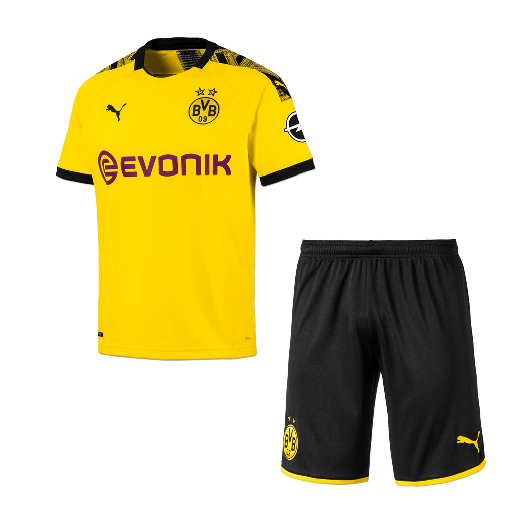 Camisetas Borussia Dortmund Primera equipo Niño 2019-20 Amarillo